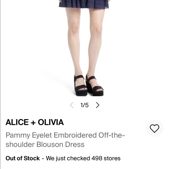 Alive + Olivia Pammy Eyelet dress NWT - Picture 3 of 9